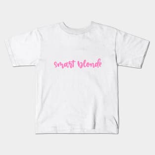 smart blonde Kids T-Shirt